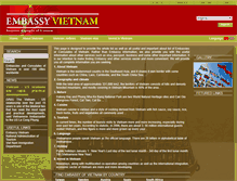 Tablet Screenshot of embassyvietnam.org